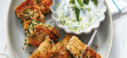 Knusprige Kräuter-Fischsticks