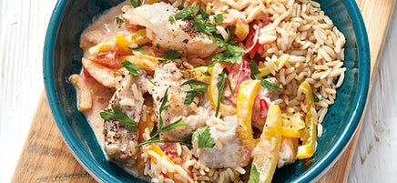 Tomaten-Fisch-Pfanne