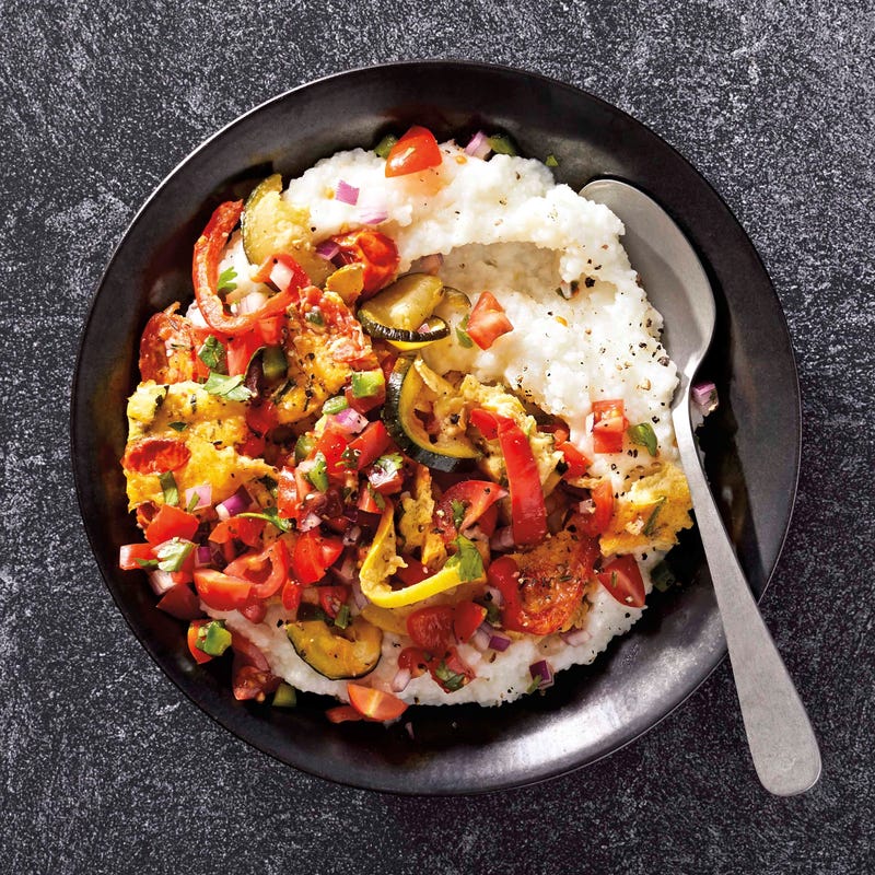 Photo de Bouillie de maïs à la frittata prise par WW