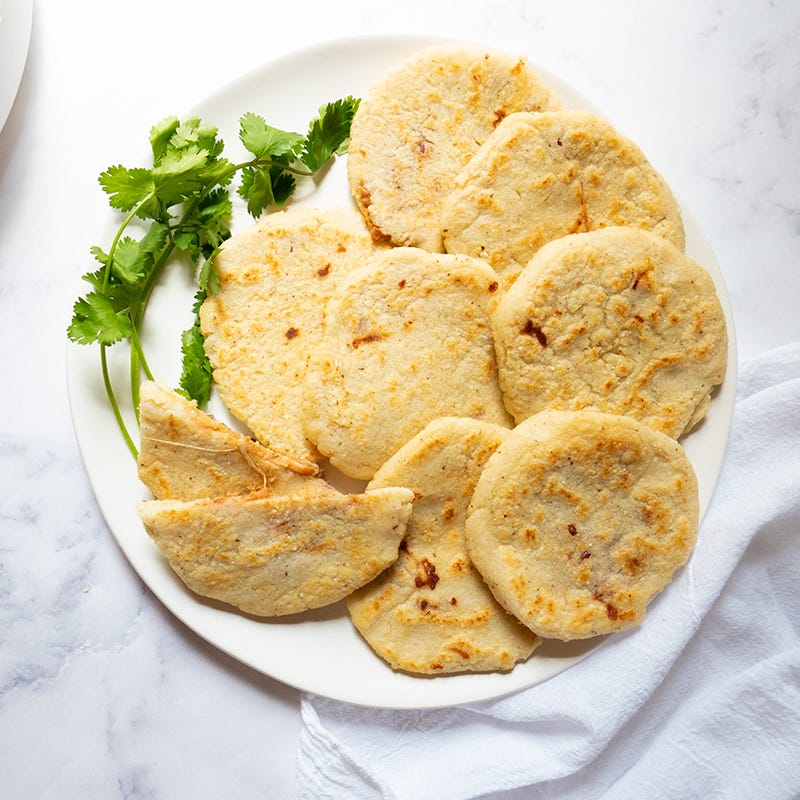 Photo of Bean & Cheese Stuffed Pupusas by WW