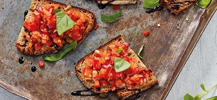 Schnelle Bruschetta