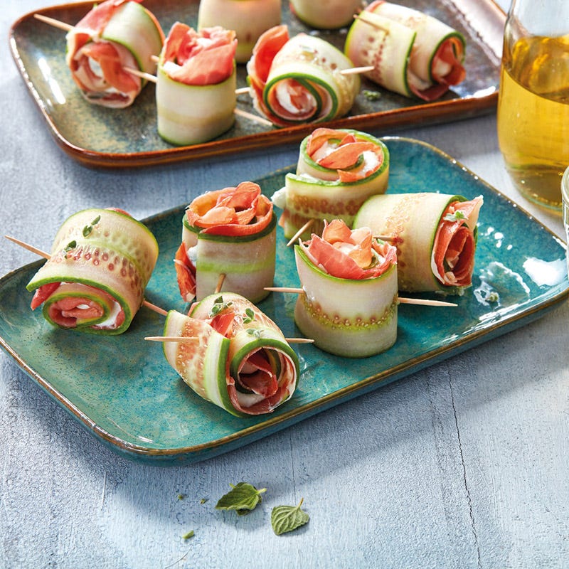 Spanische Schinkenröllchen