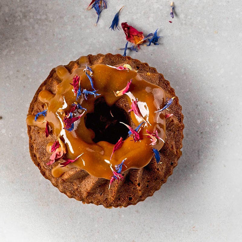 Schokomuffins mit Salted Caramel