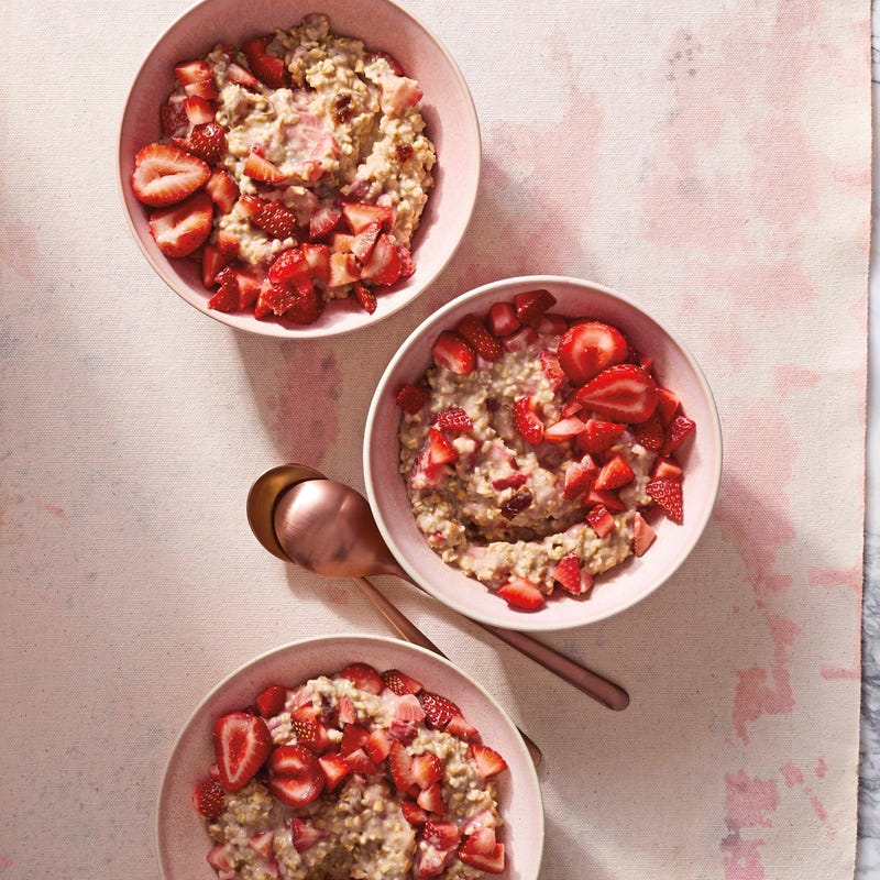 Photo de Bouillie d'avoine aux fraises prise par WW