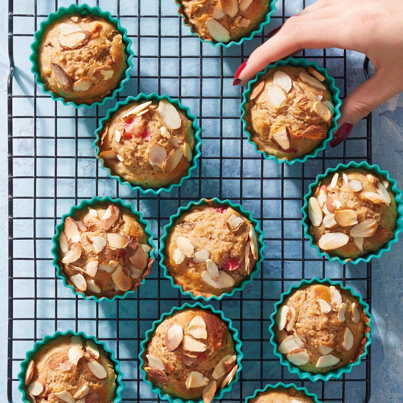 Foto van Aardbei-amandelmuffins door WW