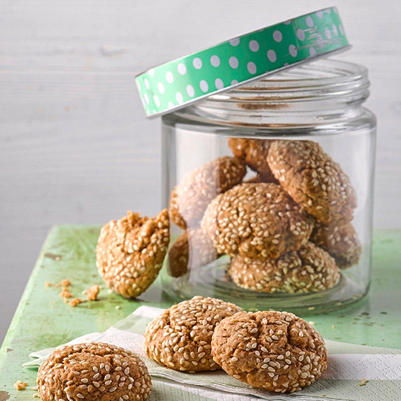 Gewürzkekse mit Sesam