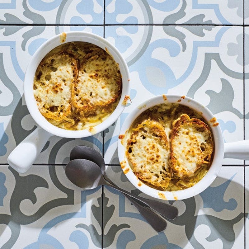Photo of French Onion Soup with Gruyère Toasts by WW