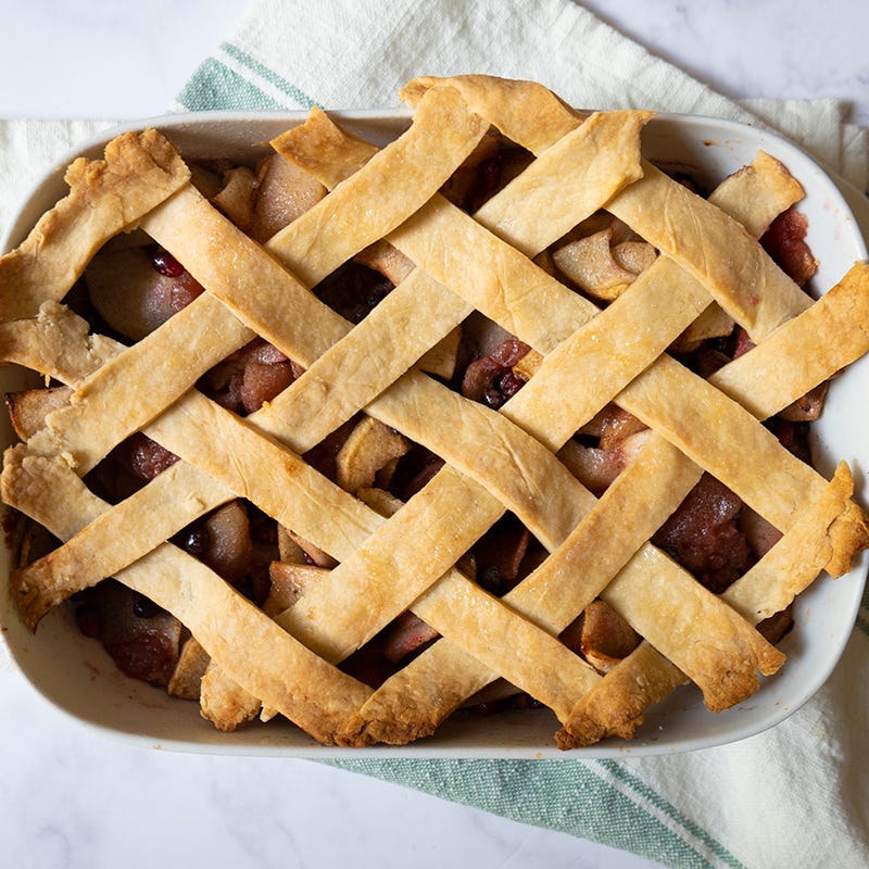 Photo of Apple-Pomegranate Cobbler by WW
