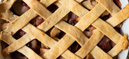 Apple-Pomegranate Cobbler