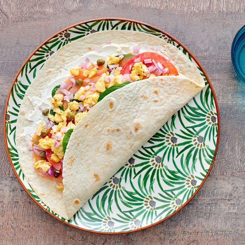 Photo de Roulé déjeuner facile au saumon fumé par WW