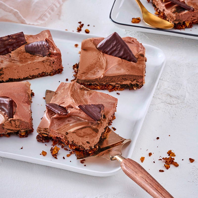 Schoko-Minz-Cheesecake