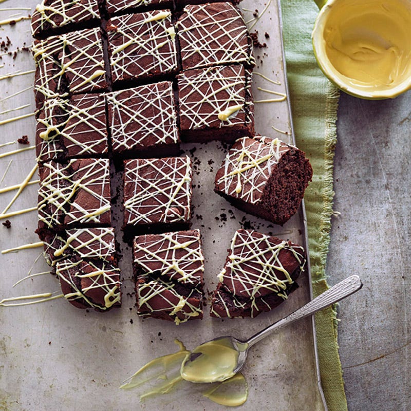 Avocado Double Choc Brownies