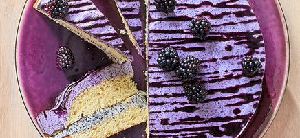 Brombeer-Hefetorte