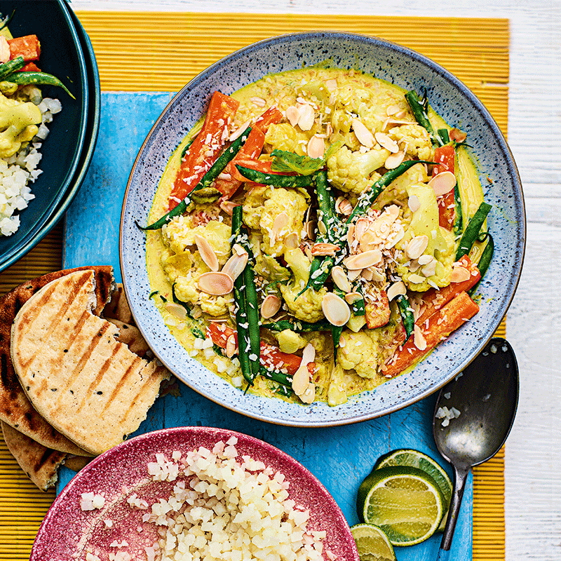 ‘Creamy’ vegetable pasanda