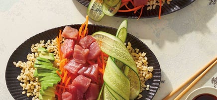 Sushi-bowls met tonijn