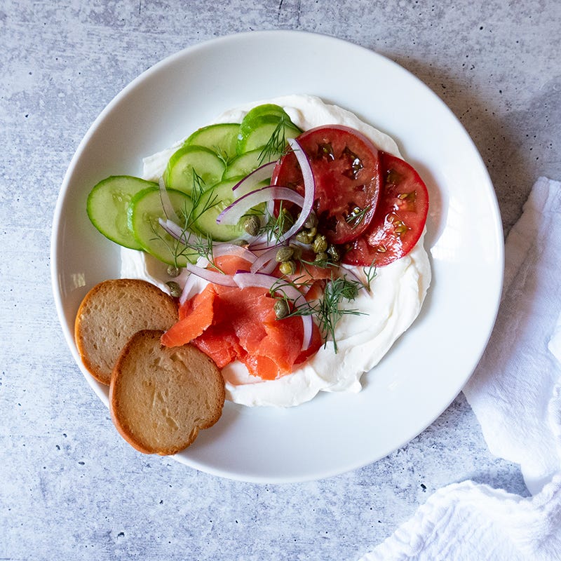Photo of Bagel & lox bowl by WW