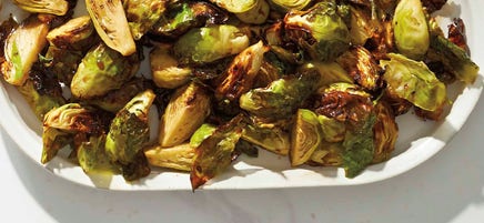 Spruitjes met balsamicoazijn uit de Airfryer