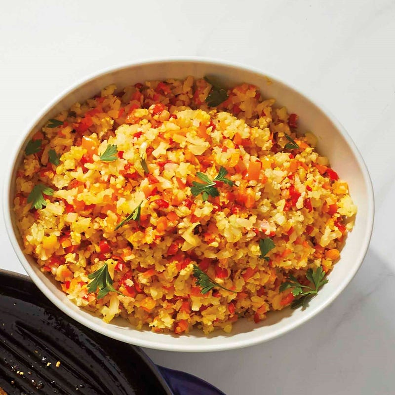 Photo de Riz de chou-fleur coloré prise par WW