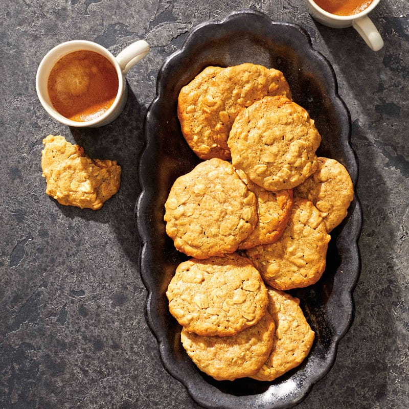 Photo de Biscuits sans farine au sésame et flocons d'avoine prise par WW