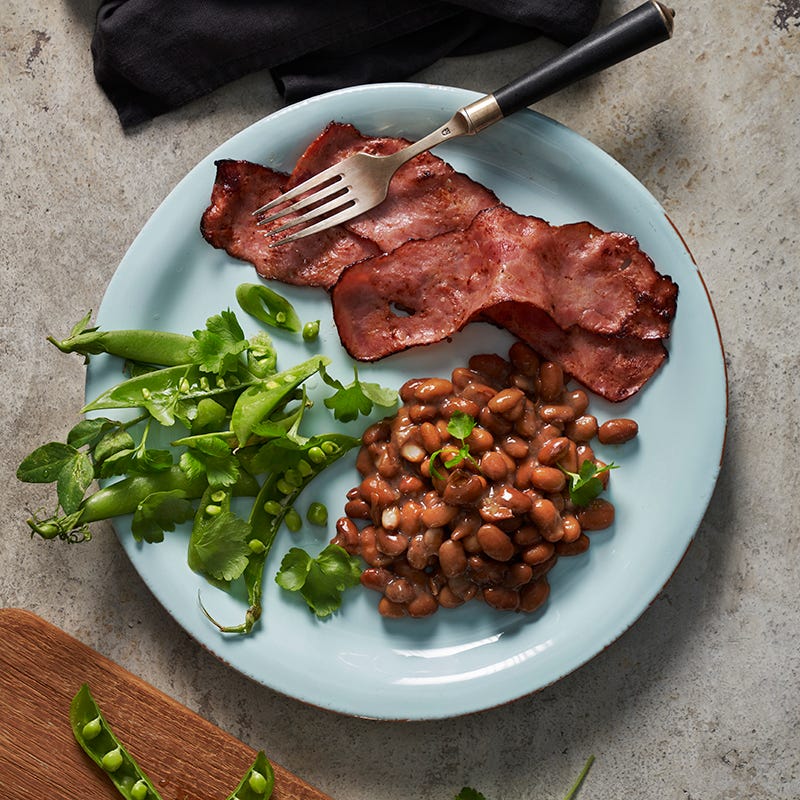 ViktVäktarna - Bruna bönor med kalkonbacon