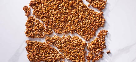 Hartige crackers van zonnebloempitten