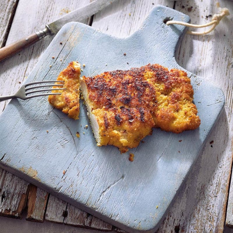 Kokos-Curry-Schnitzel