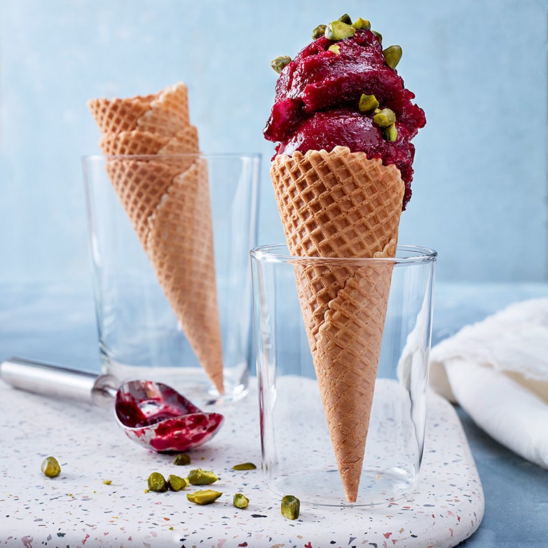 Cassis-Sorbet