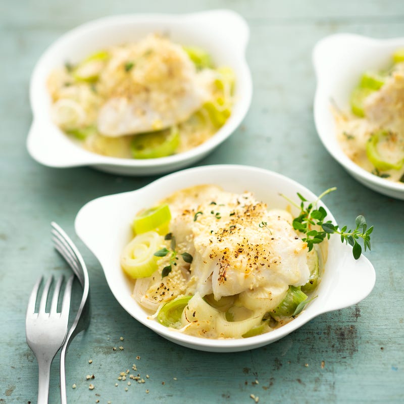 Photo de Gratin de poisson blanc aux poireaux prise par WW