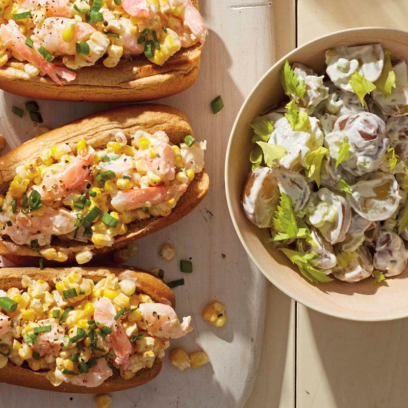 Foto van Broodje scampi-maïssalade door WW