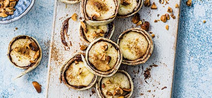 Chocolate-banana bites