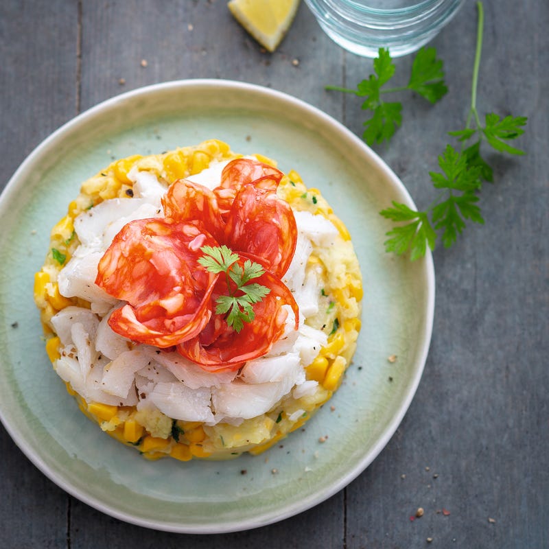 Photo de Parmentiers de cabillaud au chorizo prise par WW