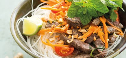Salade de boeuf thaï