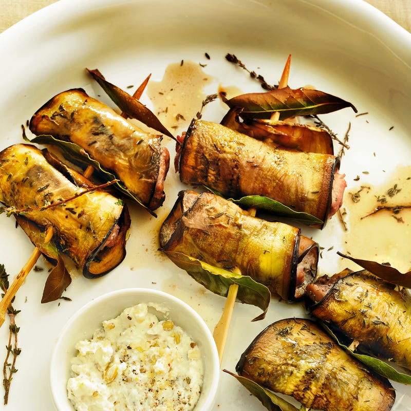 Photo de Brochettes de filet mignon aux aubergines prise par WW