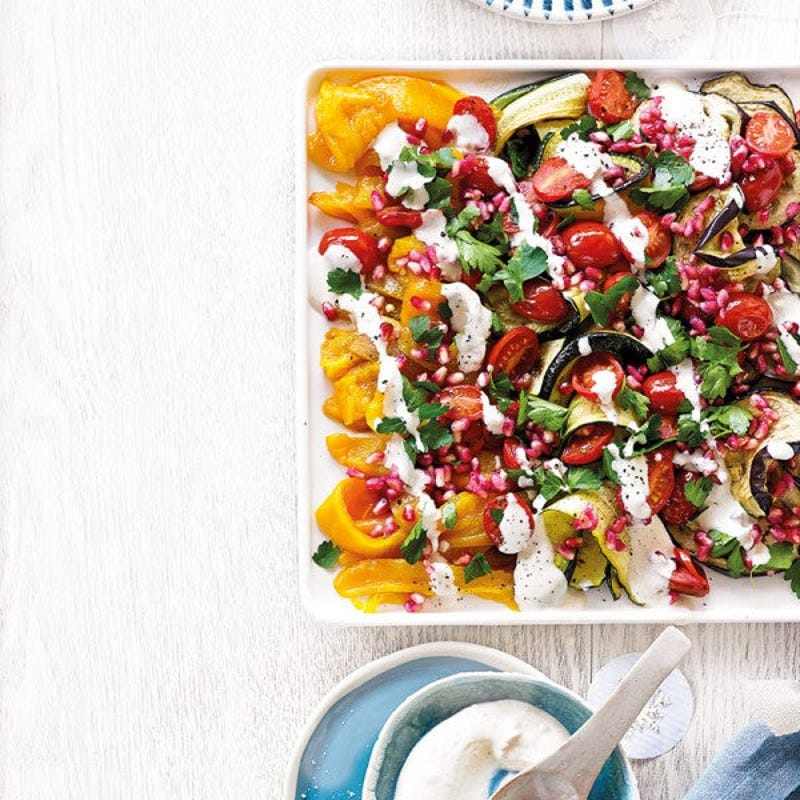 Regenbogensalat vom Grill