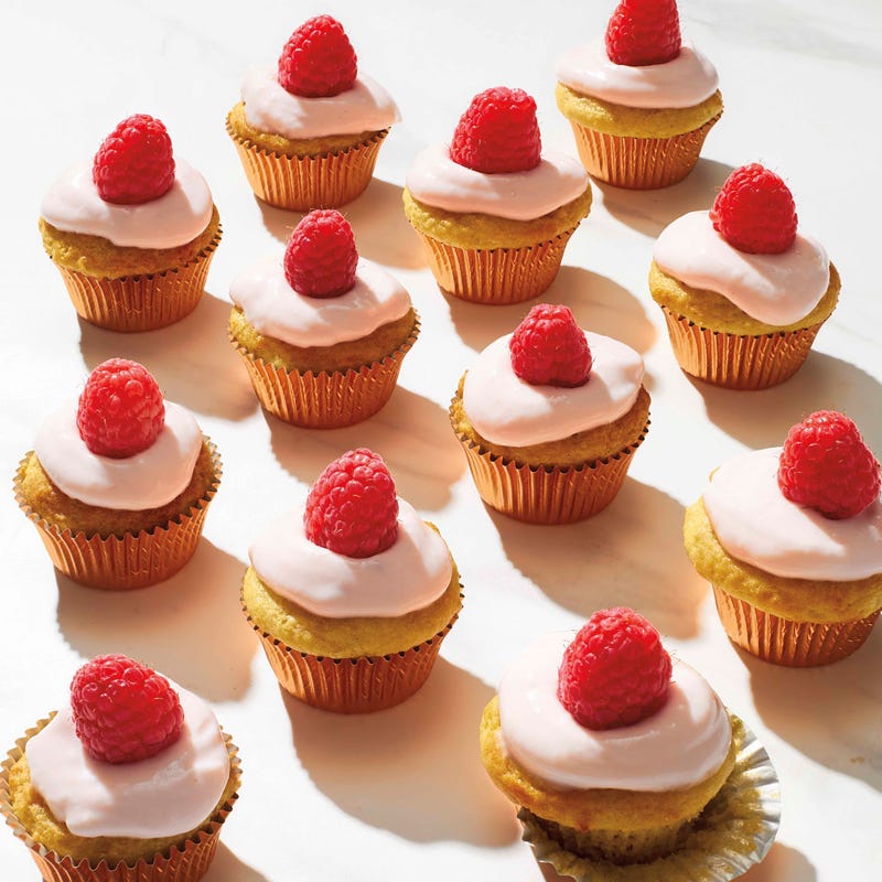 Foto van Mini-frambozencupcakes door WW