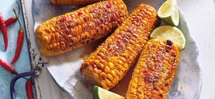 Épis de maïs avec marinade douce et piquante