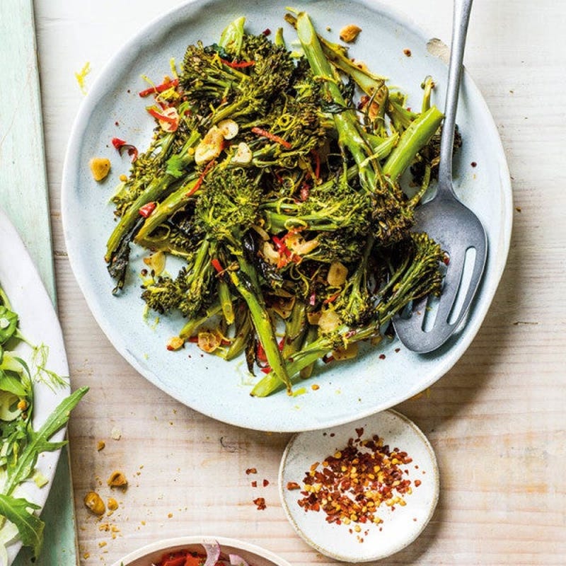 Knoblauch-Zitronen-Broccoli