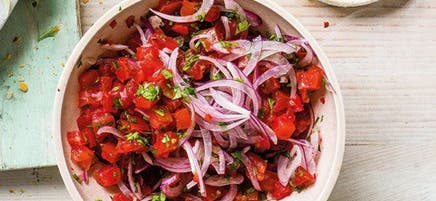 Tomaten-Zwiebel-Salsa