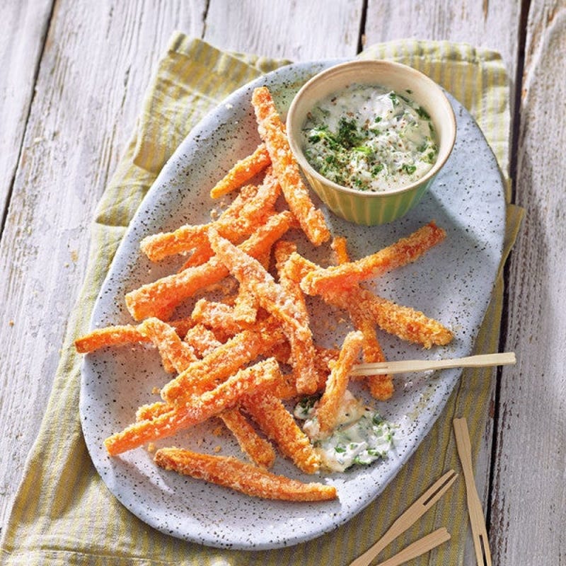 Süßkartoffelpommes