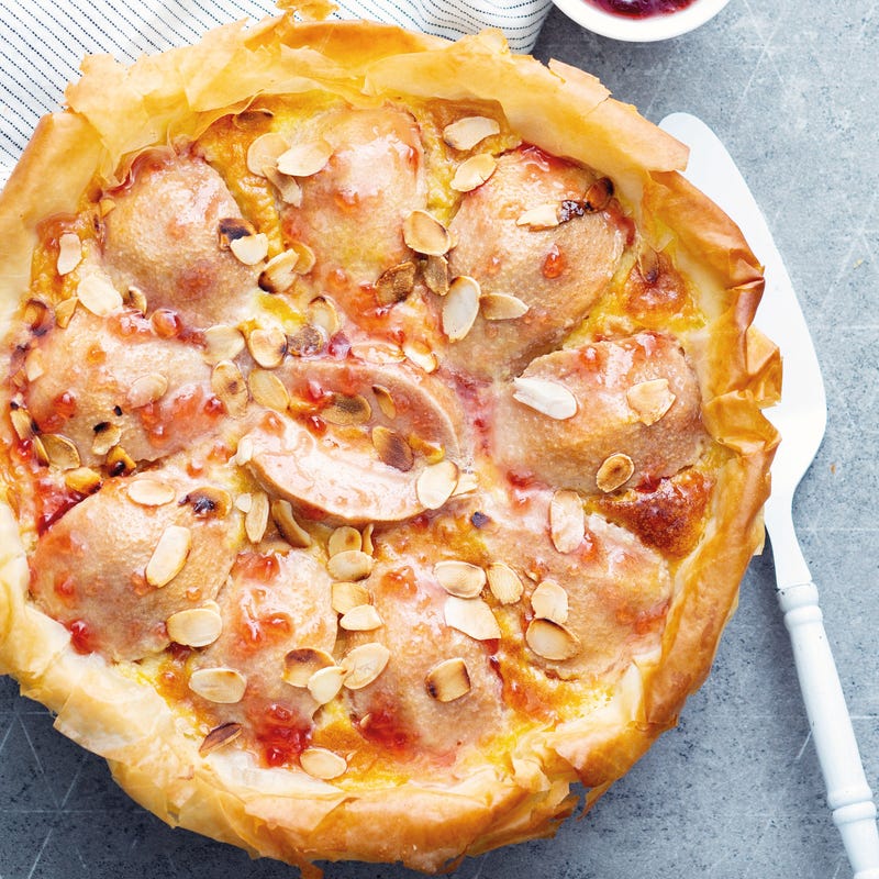 Photo de Tarte Bourdaloue en pâte filo prise par WW