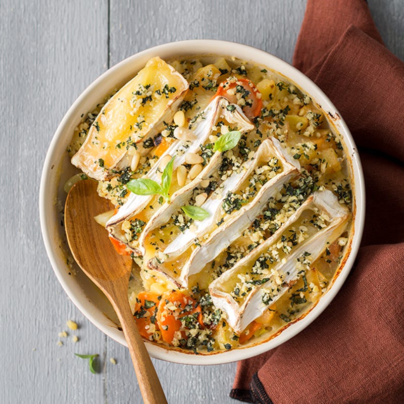 Photo de Légumes au camembert rôti prise par WW