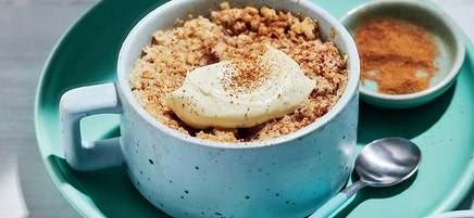 Lyndal's cinnamon pudding mug muffin