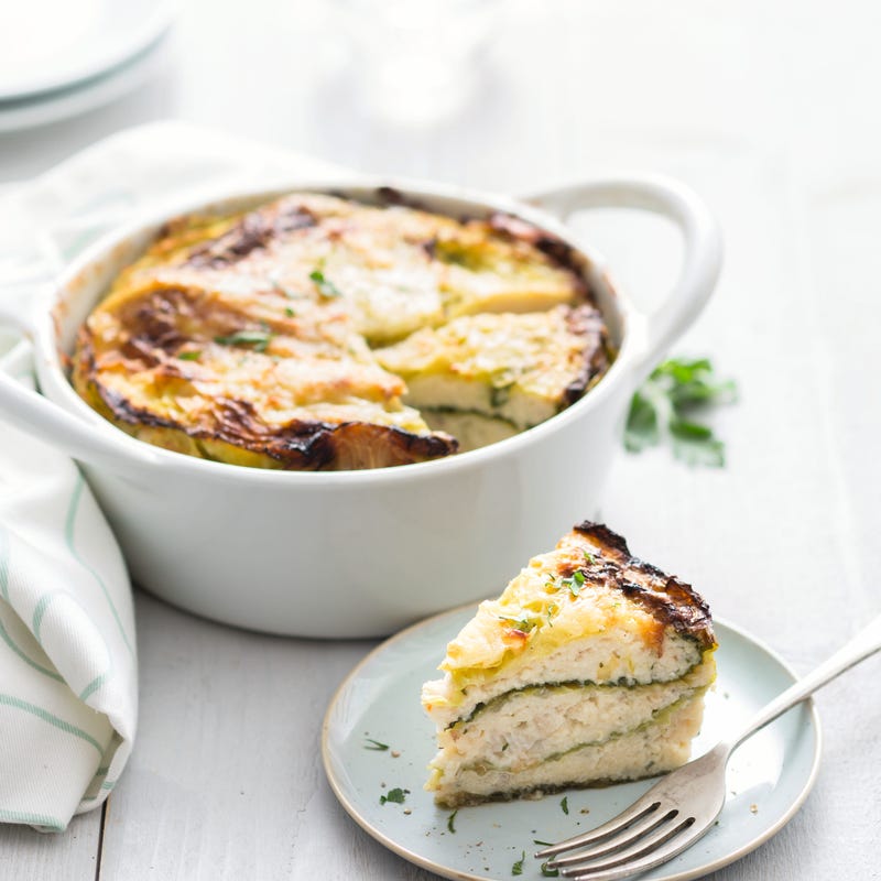Photo de Millefeuille de merlan et de chou vert prise par WW