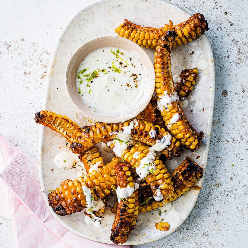 Photo of Air-fryer spiced corn ribs by WW