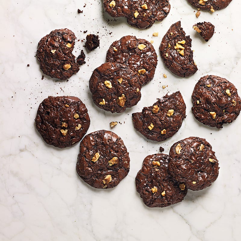 Photo of Chewy chocolate walnut cookies by WW