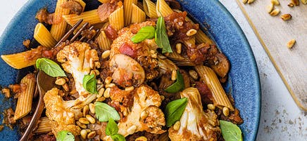 Cauliflower & mushroom Bolognese