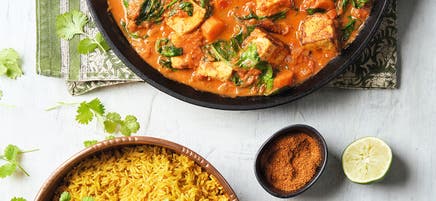 Palak paneer