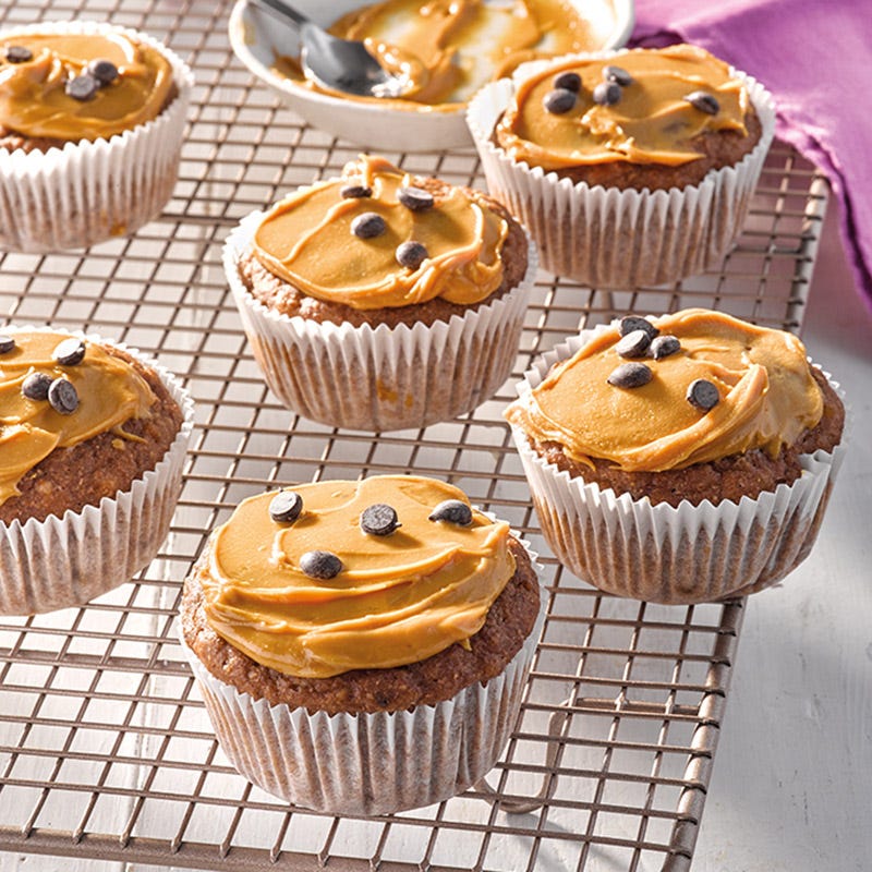 Schoko-Erdnuss-Muffins