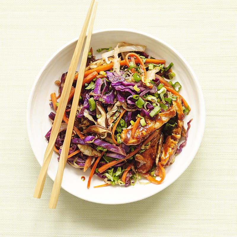 Photo of Moo shu pork stir-fry by WW