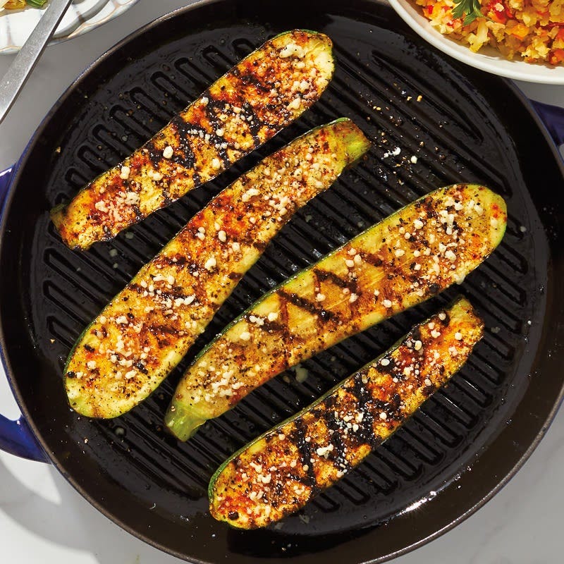 Photo of Griddled courgette with Parmesan by WW
